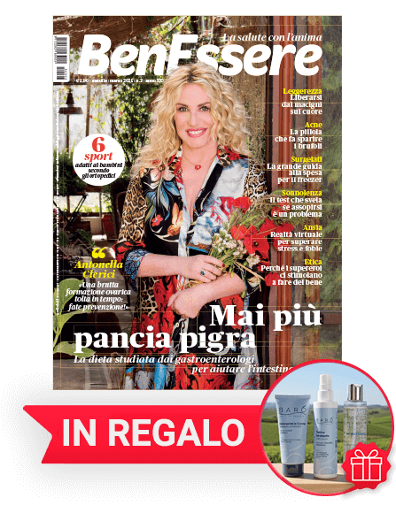 BENESSERE Medicina, alimentazione, psicologia. Un mensile per sentirsi in armonia con sé stessi e in buona salute, per un benessere a 360 gradi. IN REGALO CON IL TUO ABBONAMENTO, IL KIT BENESSERE COSE DELLA NATURA