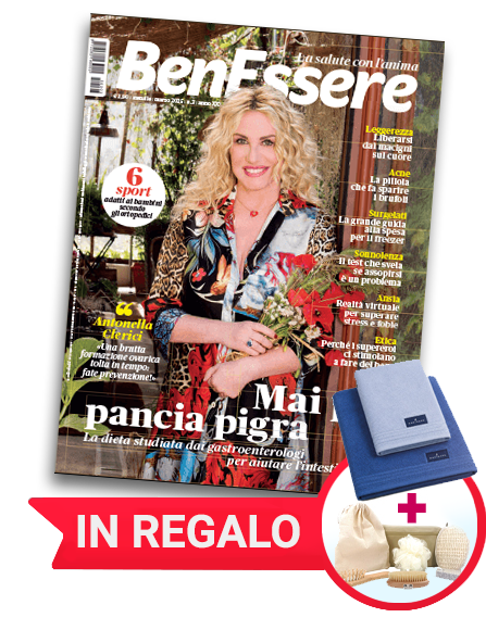 BENESSERE Medicina, alimentazione, psicologia. Un mensile per sentirsi in armonia con sé stessi e in buona salute, per un benessere a 360 gradi. IN REGALO CON IL TUO ABBONAMENTO, IL KIT BENESSERE COSE DELLA NATURA